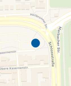 Vorschau: Karte von Spielplatz (inkl. Bolzplatz) - Untere Kasernenstraße