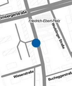 Vorschau: Karte von Friedrich-Ebert-Platz, Singen (Hohentwiel)