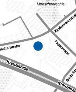 Vorschau: Karte von Gemeindebüro der Ev.-Luth. Neustädter Marien-Kirchengemeinde Bielefeld