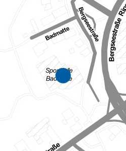 Vorschau: Karte von Sporthalle Badmatte