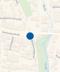Vorschau: Karte von Bäckerei Konditorei Café Plank - Berching