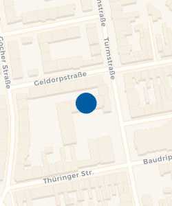 Vorschau: Karte von Hochschule für Musik und Tanz Köln - Zentrum für Zeitgenössischen Tanz