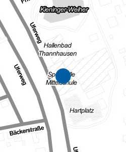 Vorschau: Karte von Sporthalle Mittelschule