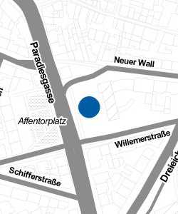 Vorschau: Karte von Spielplatz Affentorplatz