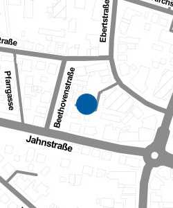 Vorschau: Karte von Ebertstraße 5 Garage