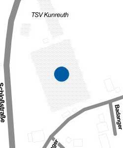 Vorschau: Karte von TSV Kunreuth Sportplatz