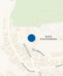 Vorschau: Karte von Burghotel Staufenberg