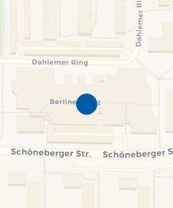 Vorschau: Karte von Einkaufszentrum Berliner Platz