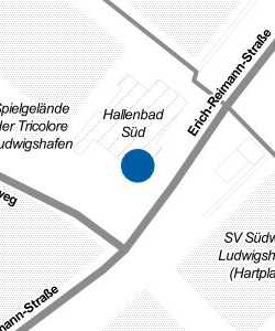 Vorschau: Karte von Cafeteria Hallenbad Süd