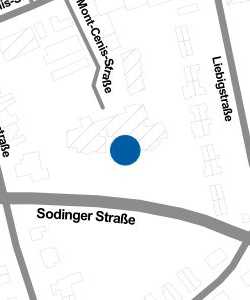 Vorschau: Karte von Kindertageseinrichtung Mont-Cenis-Straße