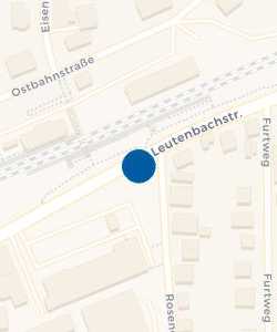 Vorschau: Karte von Sparkasse Nürnberg Geldautomat Ostbahn
