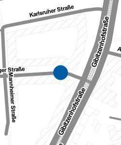 Vorschau: Karte von Freiburgerstraße - mobilpunkt