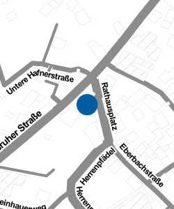 Vorschau: Karte von Rathaus mit Ortskern
