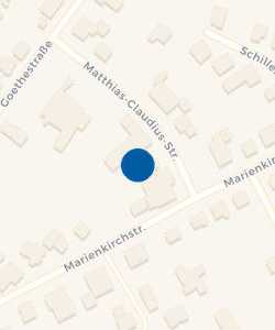 Vorschau: Karte von Katholisches Familienzentrum St. Maria Königin