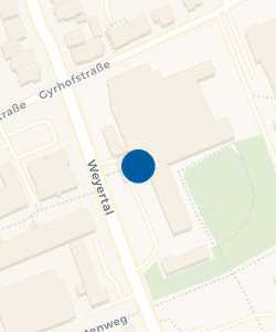 Vorschau: Karte von Evangelisches Klinikum Köln Weyertal
