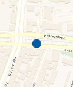 Vorschau: Karte von Haltestelle Yorckstraße