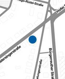 Vorschau: Karte von Private Wirtschaftsschule Bayreuth