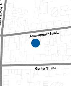 Vorschau: Karte von Gemeinschaftsgrundschule Antwerpener Straße
