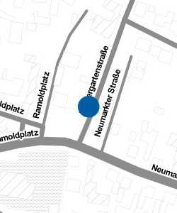 Vorschau: Karte von Pfarr- und Gemeindebücherei Berngau