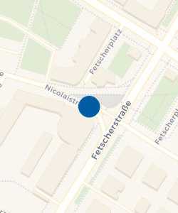 Vorschau: Karte von Taxihalteplatz Fetscherplatz