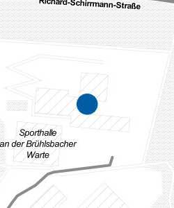 Vorschau: Karte von Schule an der Brühlsbacher Warte