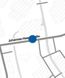 Vorschau: Karte von swa Carsharing - swa Parkhaus Johannes-Haag-Straße