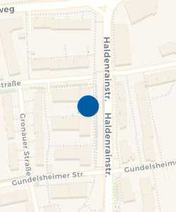 Vorschau: Karte von Baugenossenschaft Neues Heim
