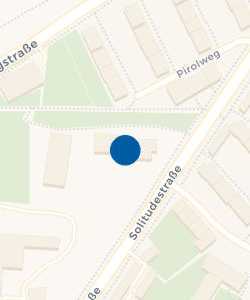 Vorschau: Karte von Städt. Kindergarten Solitudestraße