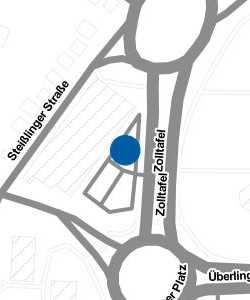 Vorschau: Karte von REWE & dm Parkplatz