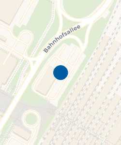 Vorschau: Karte von DB BahnPark Parkplatz Bahnhofsallee links P3
