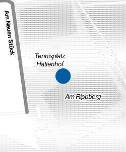 Vorschau: Karte von Sportplatz Hattenhof