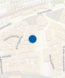 Vorschau: Karte von Volksbank Stuttgart eG SB-Filiale Unterer Marktplatz