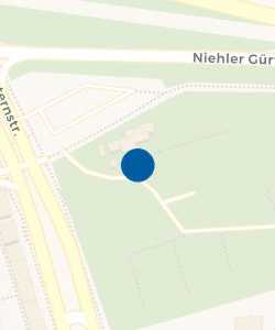 Vorschau: Karte von Jadepötzje Gaststätte im Kleingartenverein Köln-Riehl