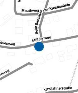 Vorschau: Karte von Einfahrt Mühlenweg 61