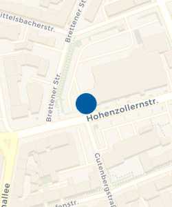 Vorschau: Karte von Bäckerei Neff im REWE Pforzheim Hohenzollernstraße