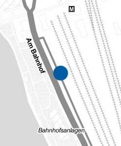Vorschau: Karte von Parkplatz am Bahnhof Warnemünde