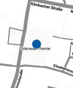 Vorschau: Karte von Odenwald-Therme
