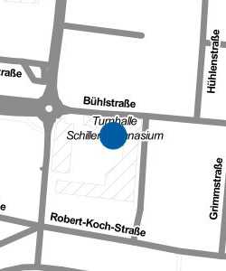 Vorschau: Karte von Turnhalle Schiller-Gymnasium