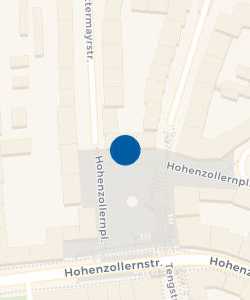 Vorschau: Karte von Buchhandlung am Hohenzollernplatz