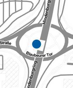 Vorschau: Karte von Blaubeurer Tor