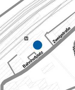 Vorschau: Karte von Lichtenfels Bahnhof