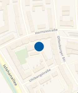 Vorschau: Karte von Kindertagesstätte Hornusstraße