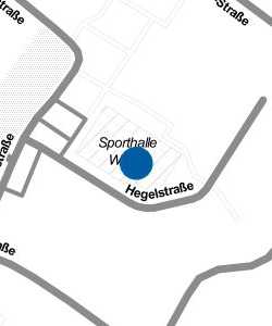 Vorschau: Karte von Sporthalle Wühle