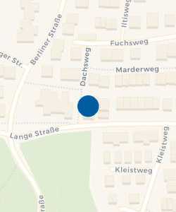 Vorschau: Karte von Kindertagesstätte Lange Straße