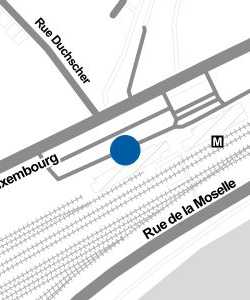 Vorschau: Karte von Gare de Wasserbillig