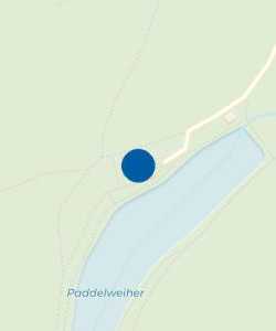 Vorschau: Karte von Paddelweiher-Hütte