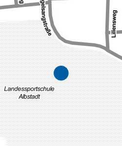 Vorschau: Karte von Landessportschule Albstadt