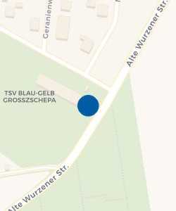 Vorschau: Karte von Gaststätte Mit Pension Zum Sportheim