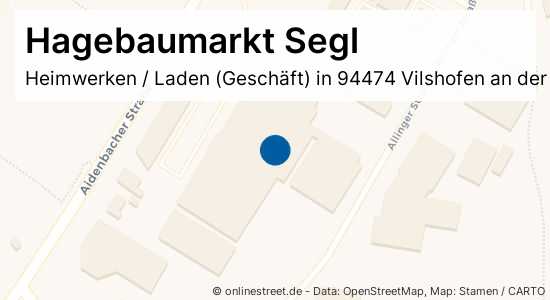 Hagebaumarkt Segl Aidenbacherstraße in Vilshofen an der DonauVilshofen