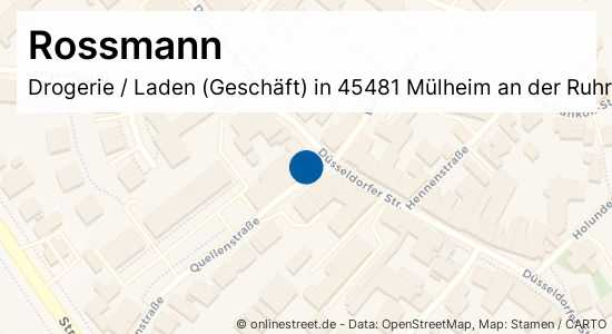 Rossmann Dusseldorfer Strasse In Mulheim An Der Ruhr Saarn Mintard Drogerie Laden Geschaft